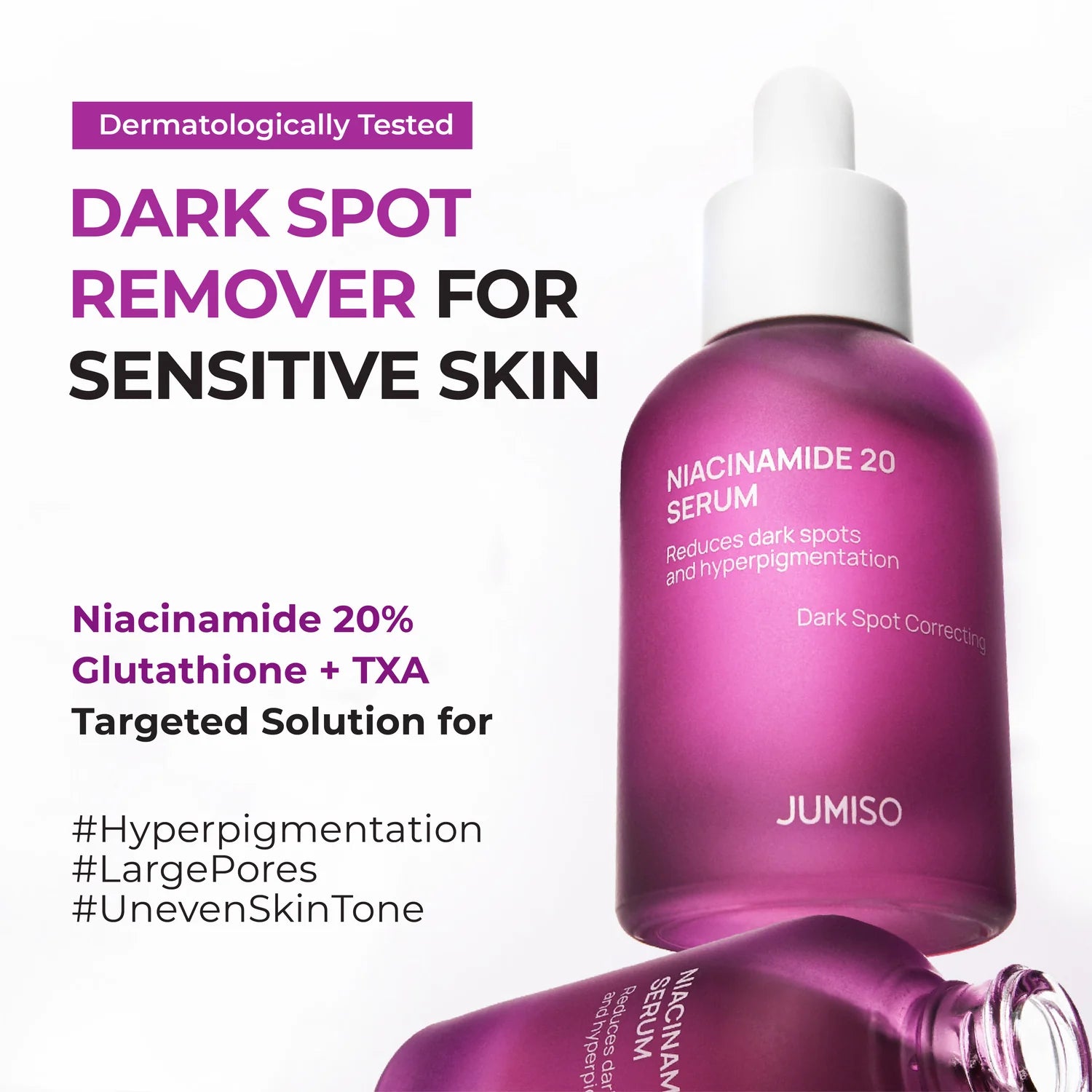 JUMISO SÉRUM NIACINAMIDE 20% CONCENTRÉ —ANTI TÂCHES — 30 ML