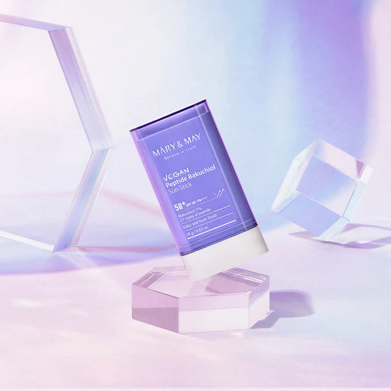 MÀRY & MAY – VEGAN PEPTIDE BAKUCHIOL SUN STICK SPF50+ PA++++