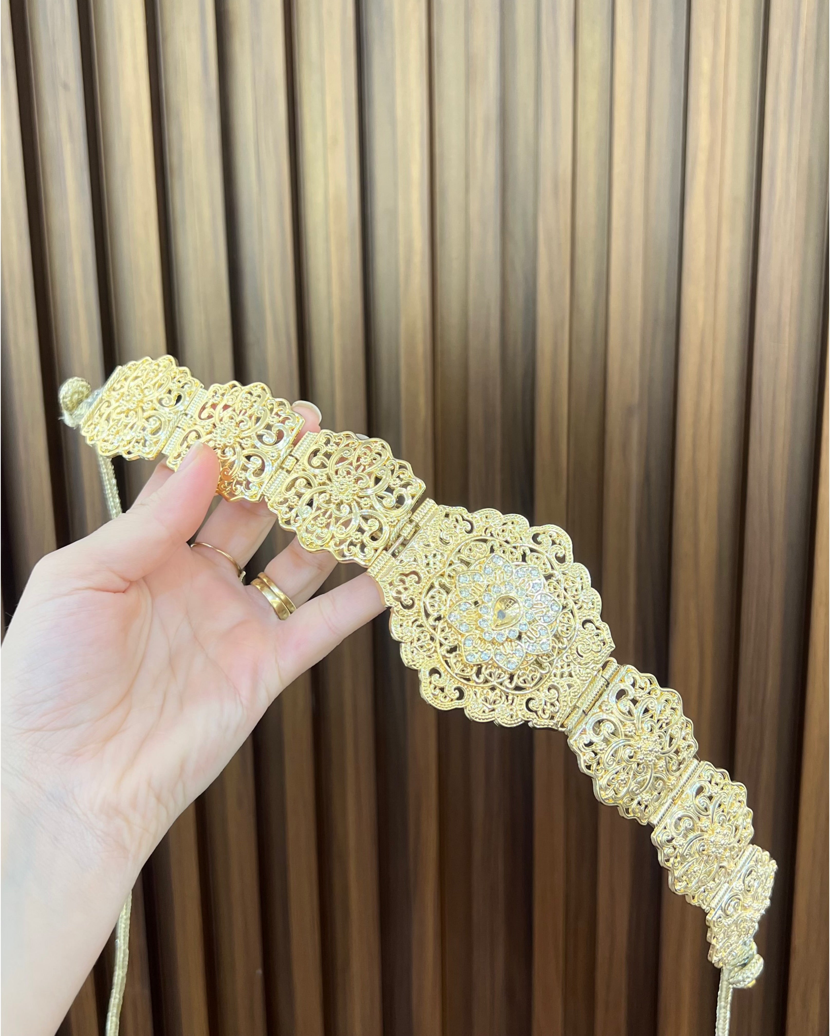 CEINTURE ROYALE DORÉE POUR CAFTAN