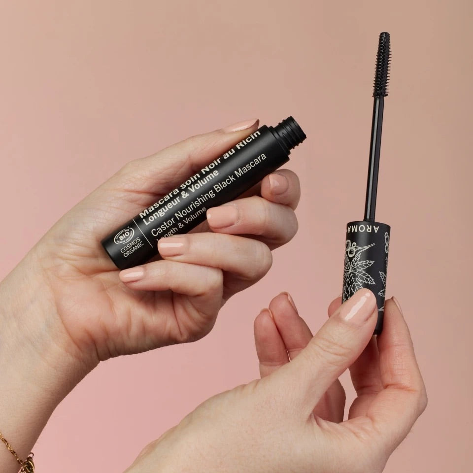 AROMA ZONE MASCARA SOIN NOIR AU RICIN BIO
