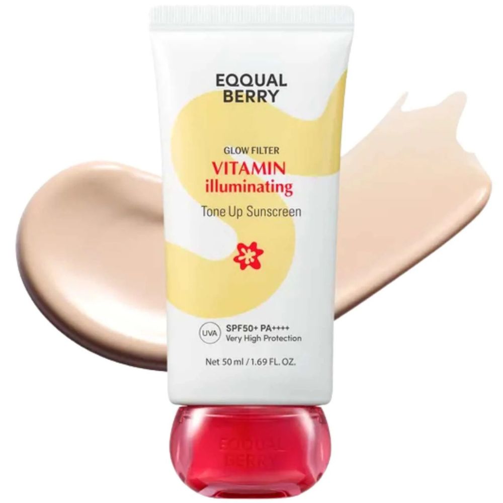 EQQUALBERRY VITAMIN ILLUMINATING TON E UP SUNSCREEN 50ML