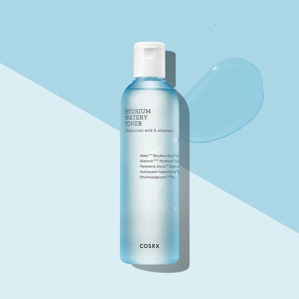 COSRX HYDRIUM WATERY TONER HYDRATANT À L’ACIDE HYALURONIQUE ET AU PANTHÉNOL 150ML