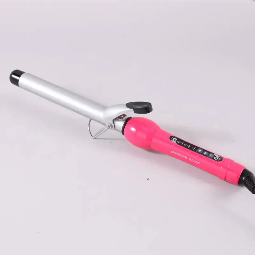 PACK 3 EN 1 LISSEUR BROSSE BOUCLEUR ROSE 3955W ENZO