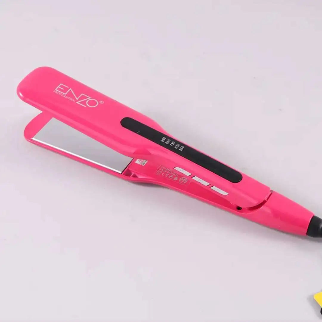 PACK 3 EN 1 LISSEUR BROSSE BOUCLEUR ROSE 3955W ENZO