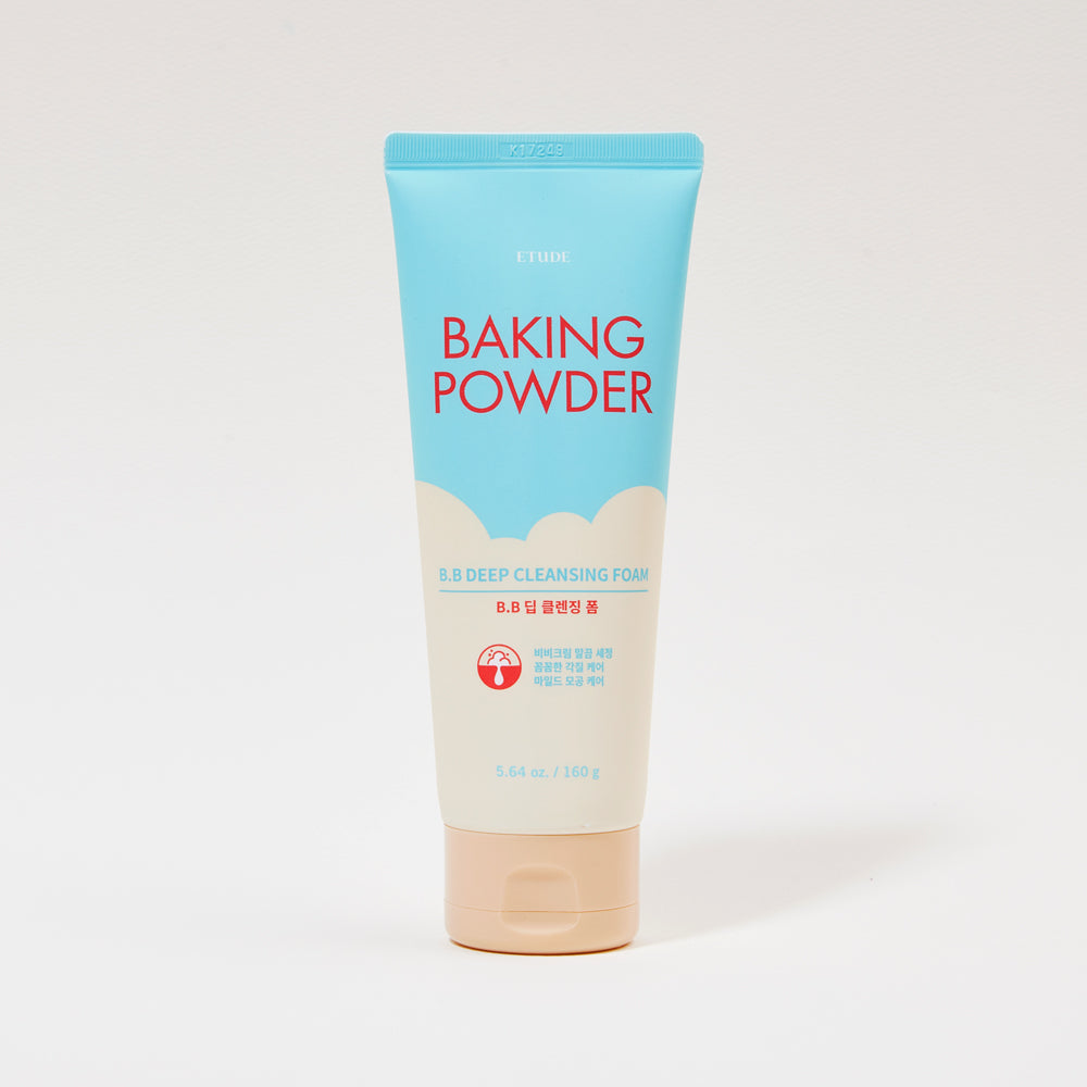 ETUDE - BAKING POWDER BB DEEP CLEANSING FOAM - NETTOYANT ET DÉMAQUILLANT