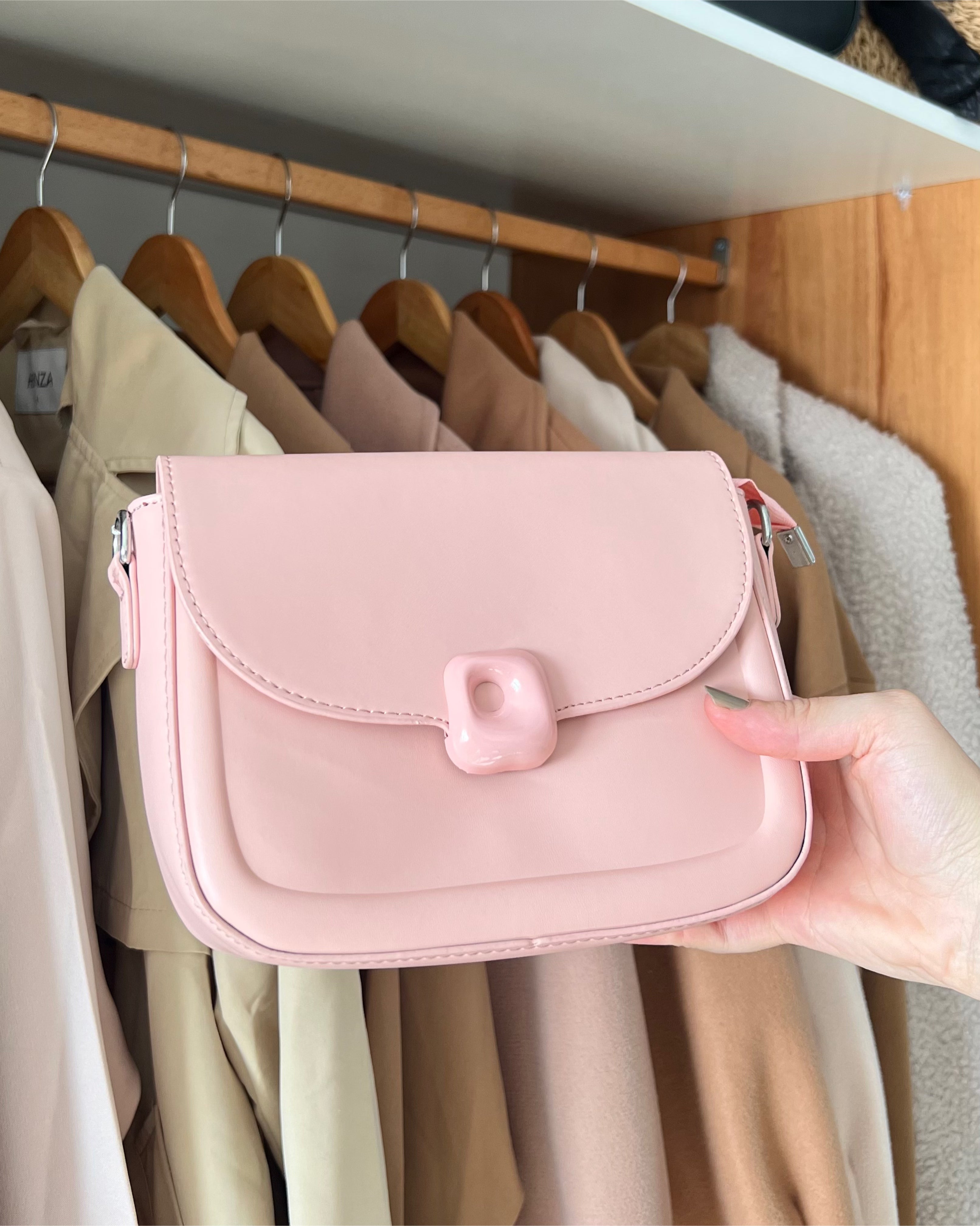 SAC DION CUTE COULEUR ROSE PASTEL