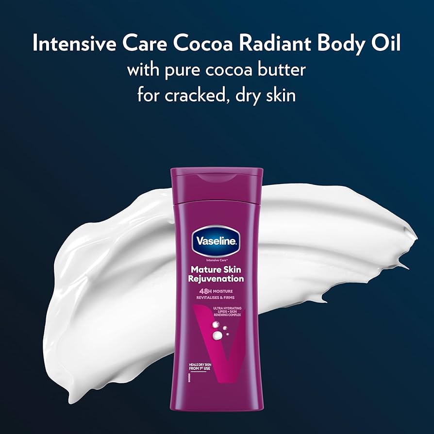 VASELINE MATURE SKIN REJUVENTATION 48H MOISTURE 400ML