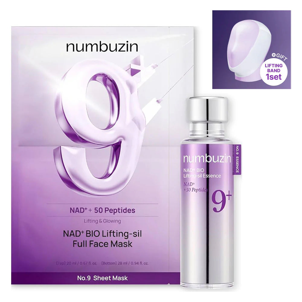NUMBUZIN N 9+ NMN BIO LIFTING SET ( ESSENCE + FACE MASK )