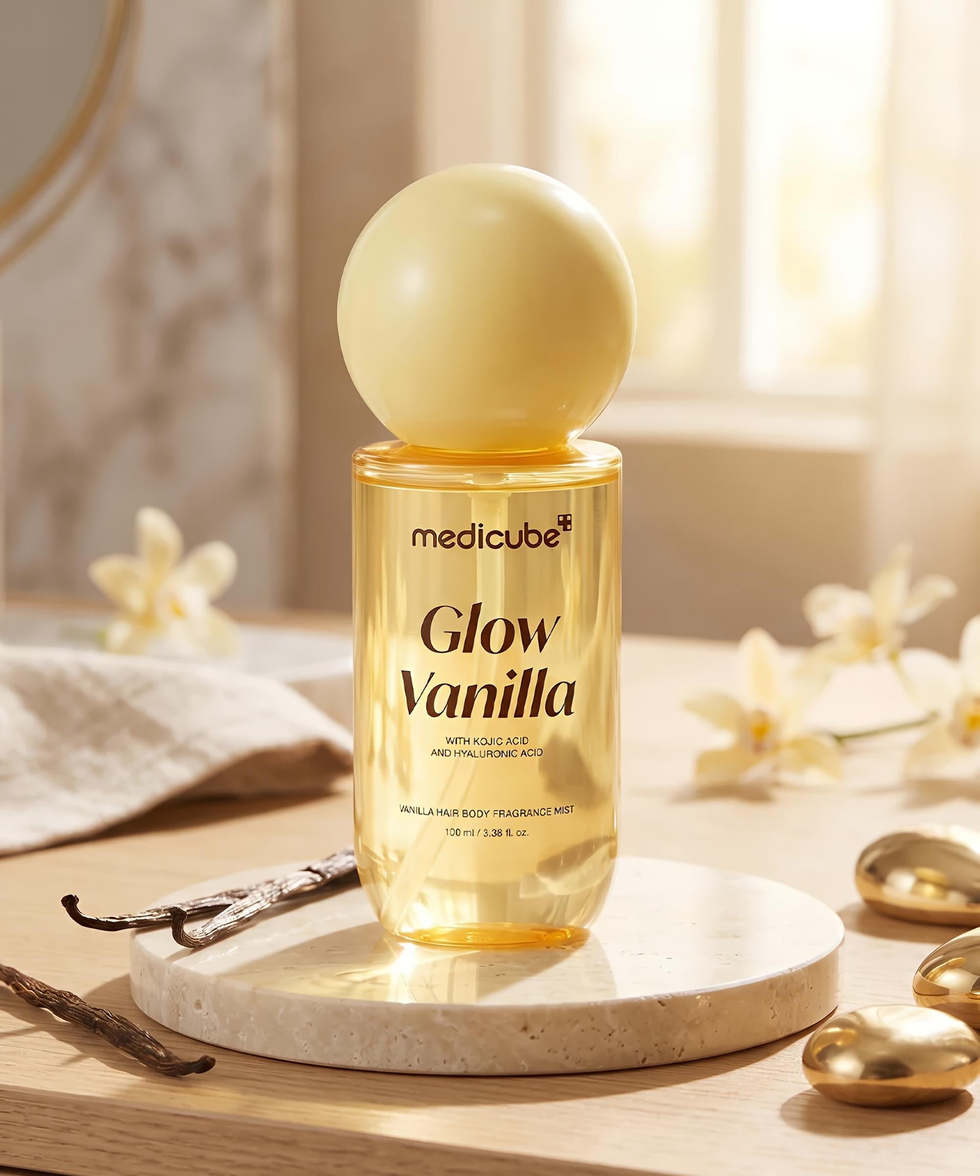 MEDICUBE GLOW VANILLA HAIR & BODY FRAGRANCE MIST 100ML