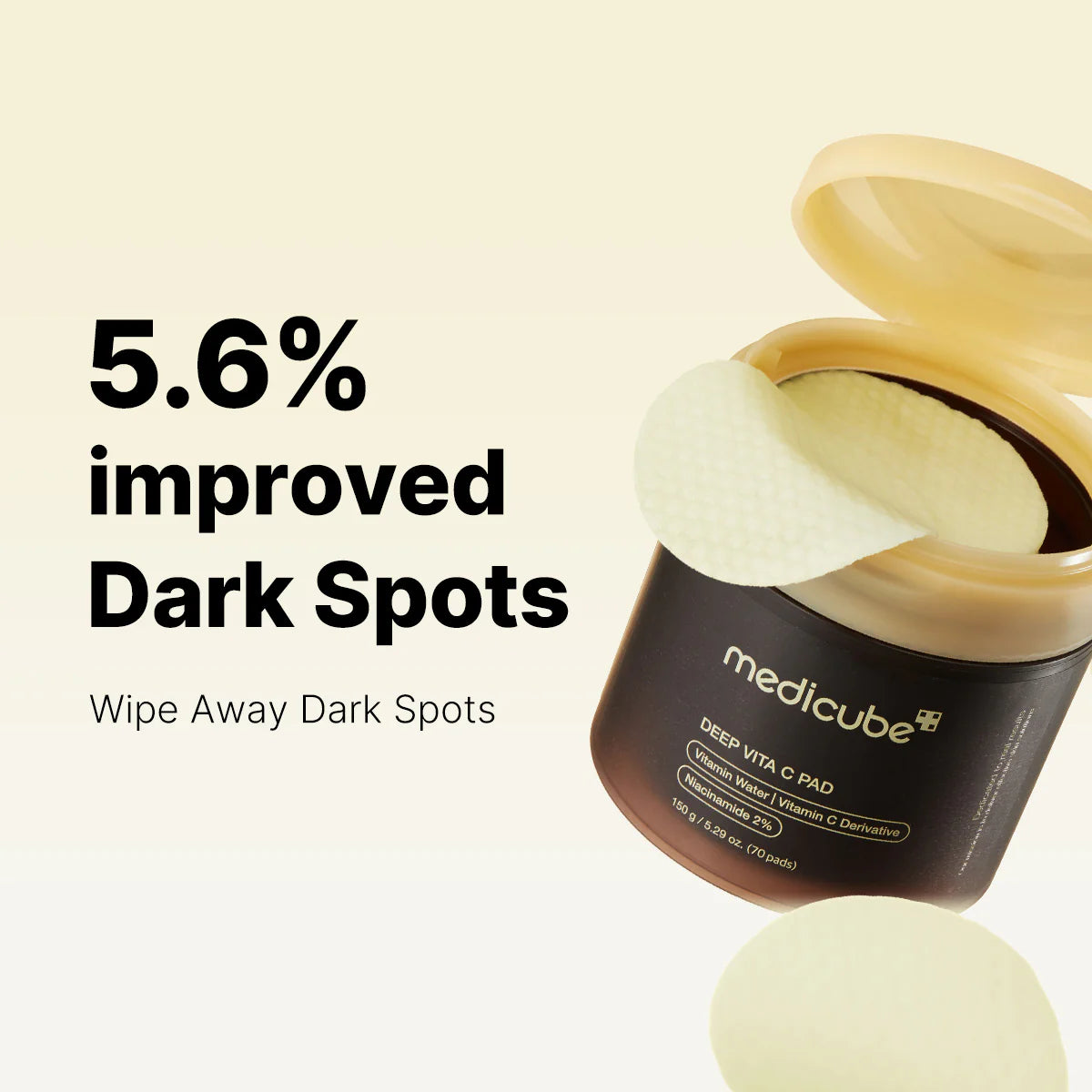 MEDICUBE DEEP VITA C FACIAL 70 PADS 150G