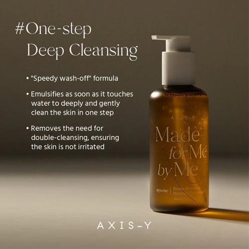 AXIS-Y BIOME RESETTING MORINGA CLEANSING OIL 200 ML