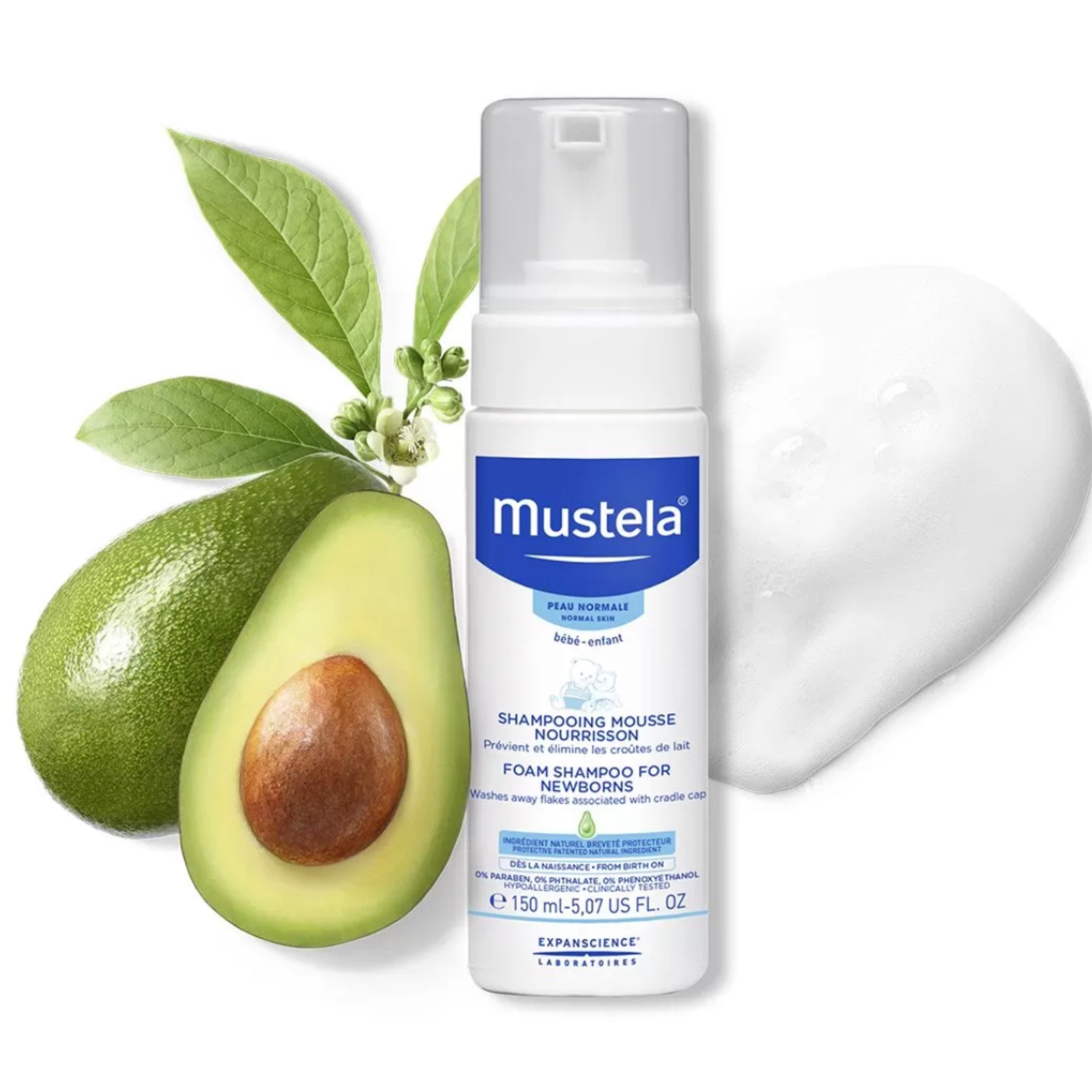 MUSTELA SHAMPOOING MOUSSE NOURRISSANT