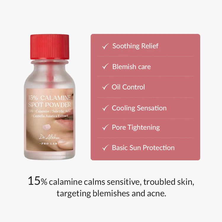 DR ALTHEA 15 %CALMING SPOT POWDER 15 ML