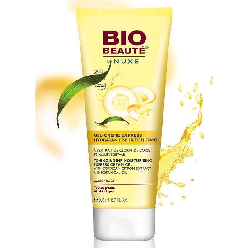 NUXE BIO BEAUTÉ GEL-CRÈME EXPRESS HYDRATANT 24H & TONIFIANT 200ML