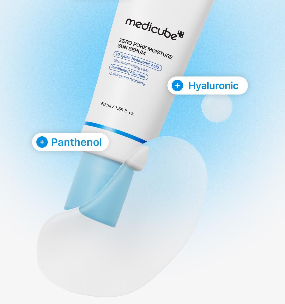 MEDICUBE ZERO PORE MOISTURE SUN SERUM SPF50+ PA++++ 50ML