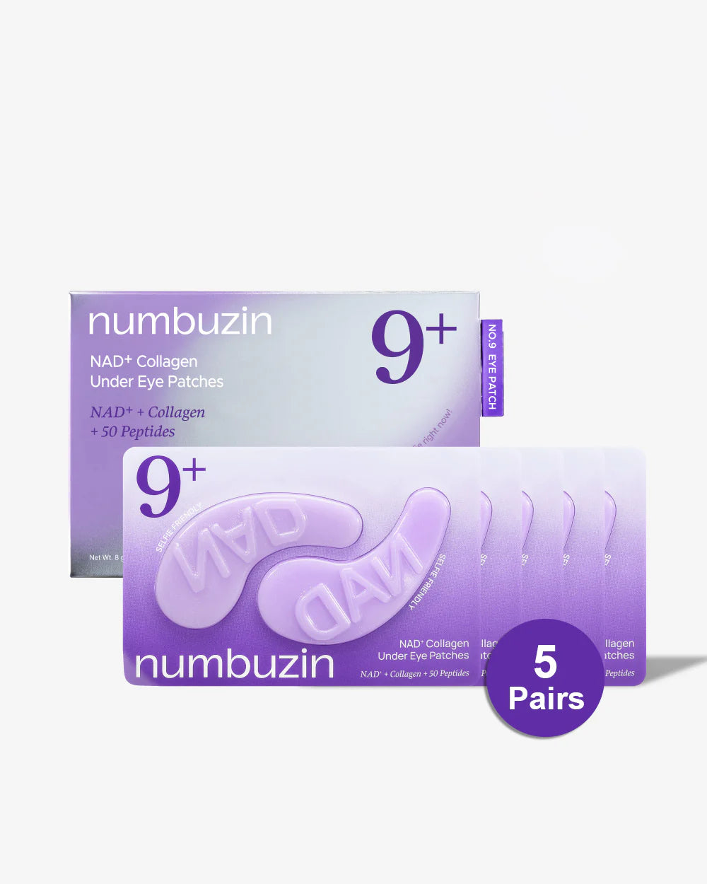 NUMBUZIN NO 9 NAD+ COLLAGEN UNDER EYE PATCHES