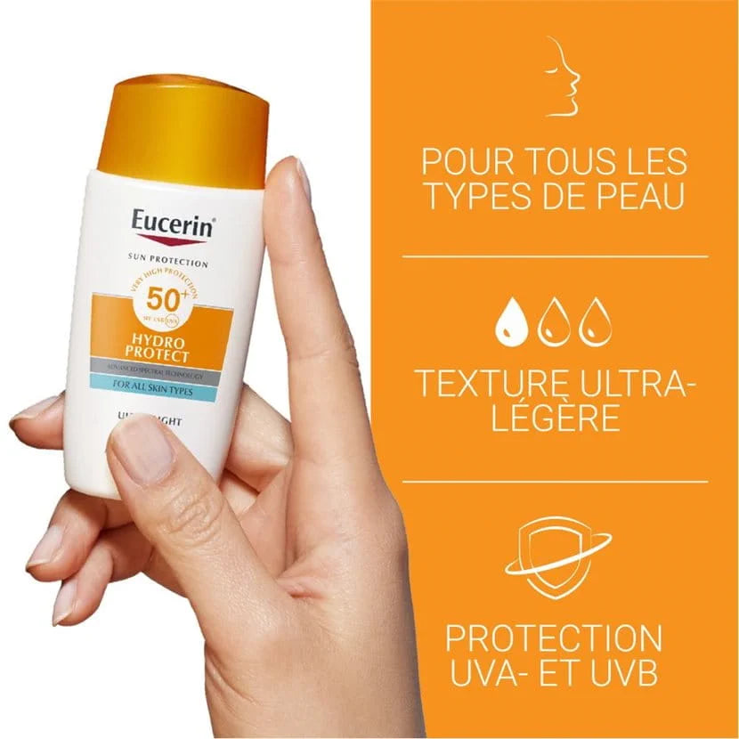 EUCERIN HYDRO PROTECT FLUIDE ULTRA LEGER SPF 50++++ 50 ML