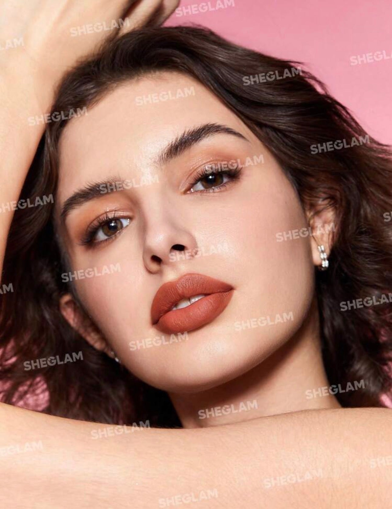 SHEGLAM ROUGE A LÈVRES STARLIGHT VELVET SHIMMER MATTE COULEUR HEARTBEAT