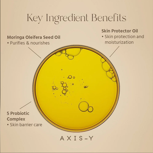 AXIS-Y BIOME RESETTING MORINGA CLEANSING OIL 200 ML