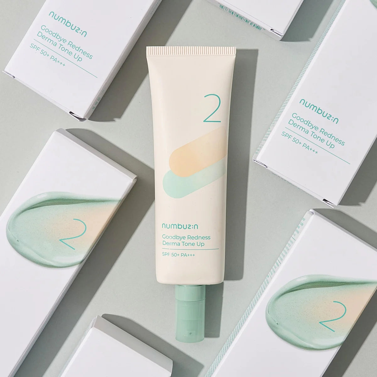 NUMBUZIN NO.2 GOODBYE REDNESS, DERMA TONE UP, FPS 50+ PA+++, 50 ML