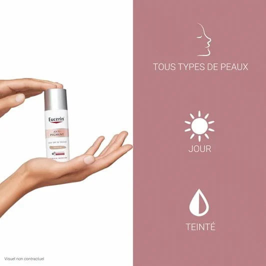 EUCERIN ANTI-PIGMENT SOIN DE JOUR TEINTÉ MÉDIUM SPF 30