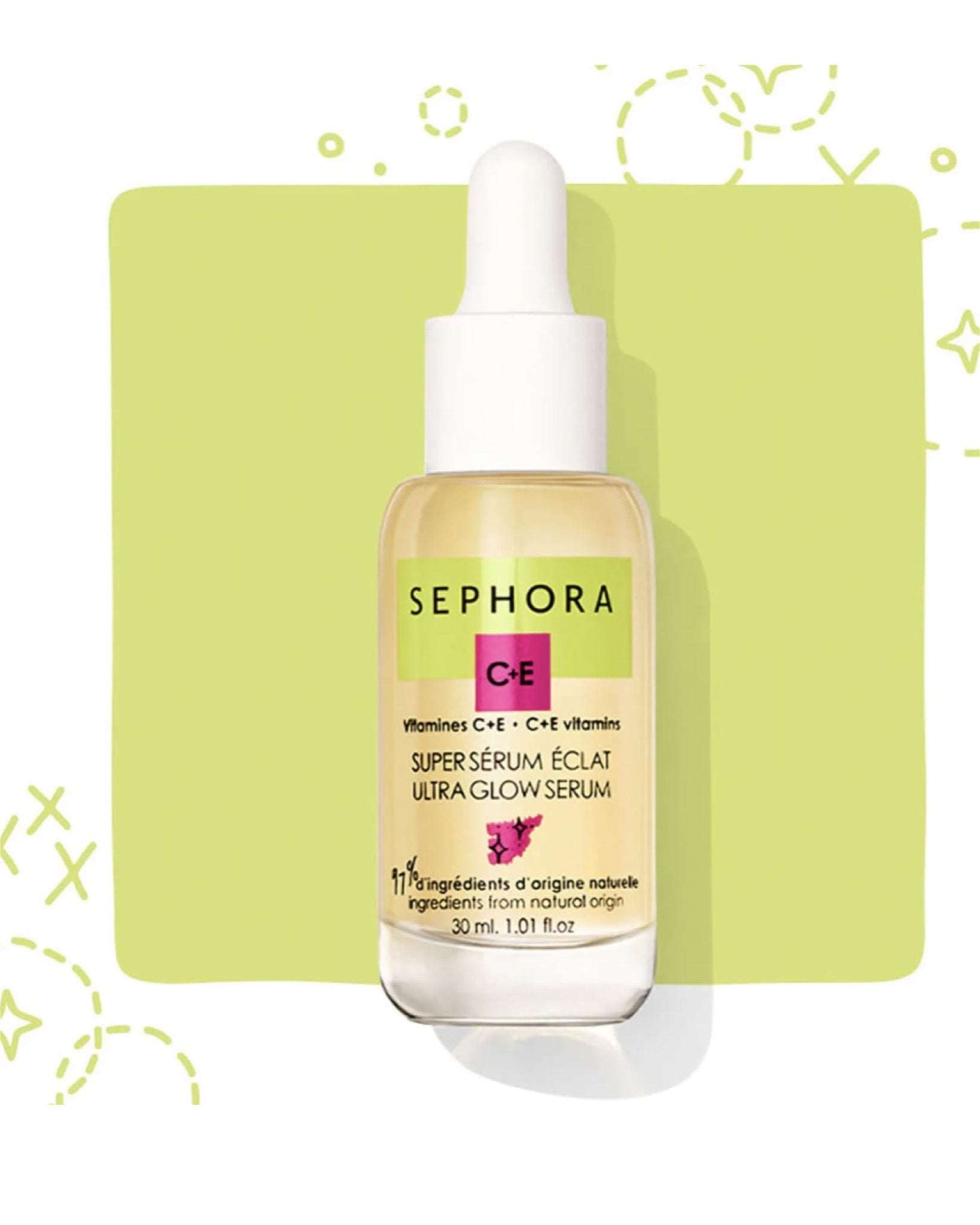 SEPHORA SUPER SÉRUM ULTRA GLOW VITAMINE C+E
