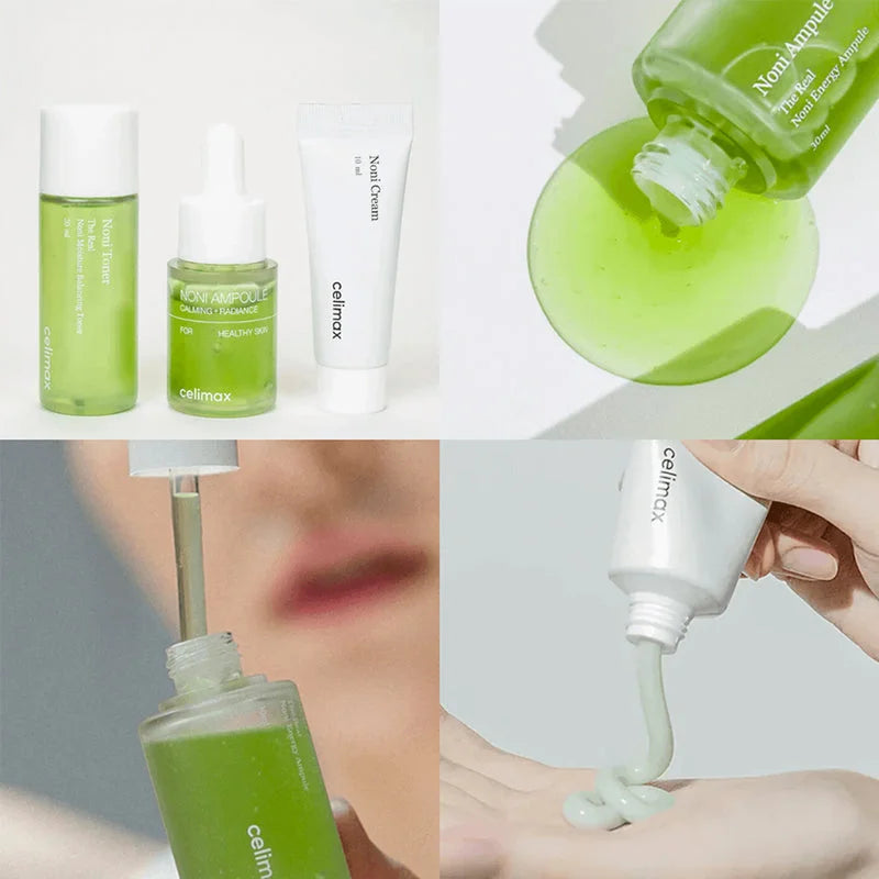 CELIMAX - NONI STARTER KIT CALMING + RADIANCE 3 PCS KIT