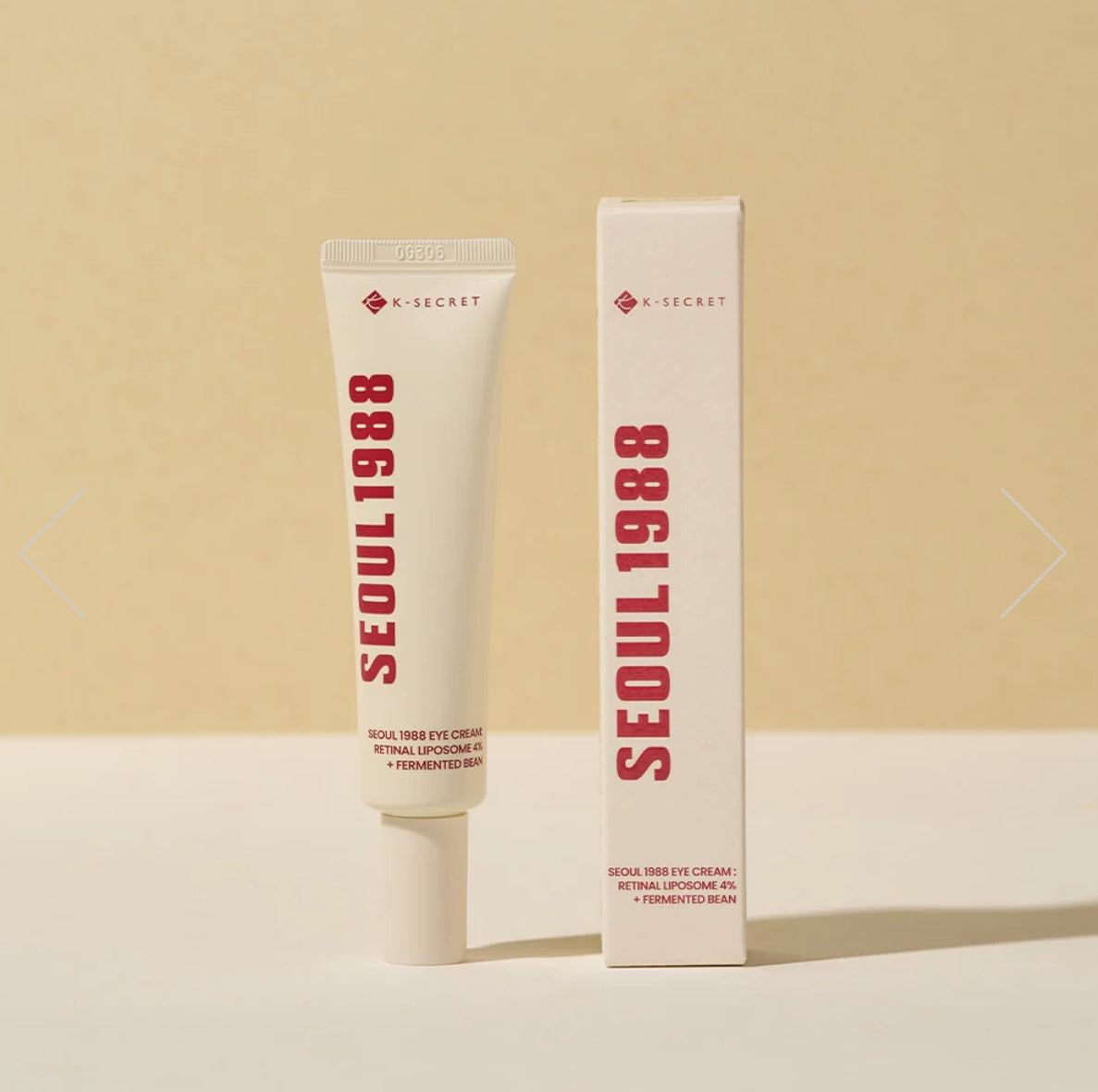 K-SECRET SEOUL 1988 EYE CREAM RETINAL LIPOSOME 4% + FERMENTED BEAN 30ML