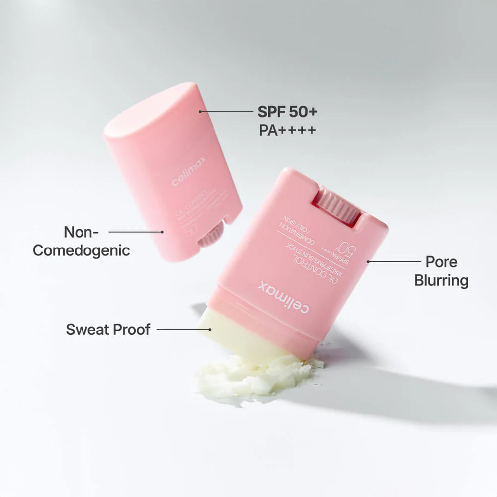 CELIMAX OIL CONTROL MATTIFYING SUN STICK SPF PA++++ 50+ 19G