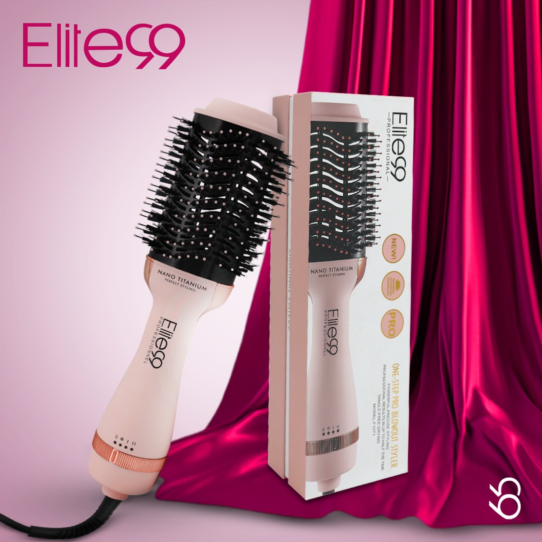 BROSSE SOUFFLANTE EN CERAMIC TRÈS PUISSANTE -PRO 1500W ELITE99- (ROSE Gold)