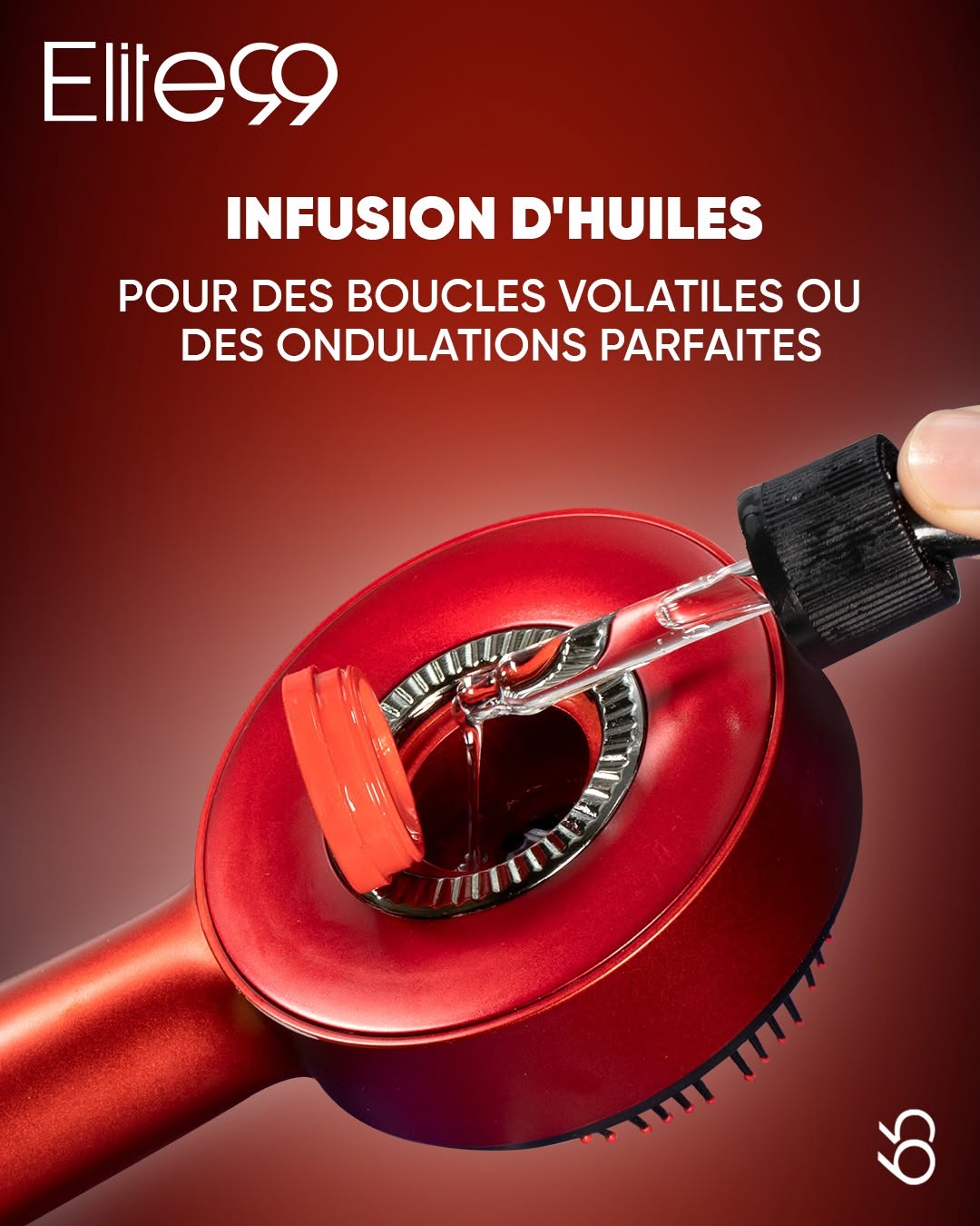 ELITE99 MASSEUR DE CUIRE CHEVELU ,LUMIÈRE INFRAROUGE ET APPLICATEUR D'HUILES RECHARGEABLE GRANDE CAPACITE DE BATTERIE