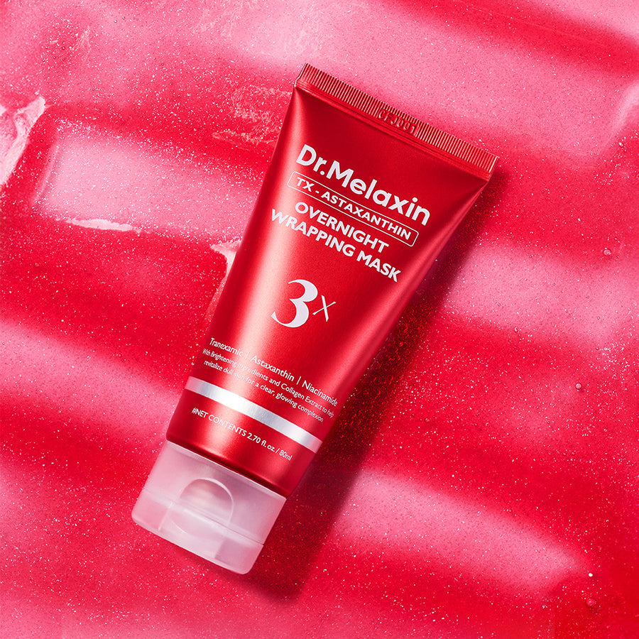 DR.MELAXIN TX- ASTAXANTHIN OVERNIGHT WRAPPING MASK 3x 80ML
