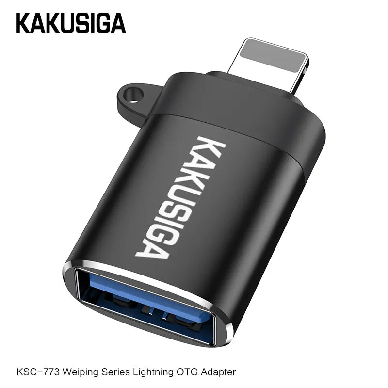 KAKUSIGA Convertisseur Lightning OTG vers USB - Premium from DION - Just DA 2500! Shop now at DION