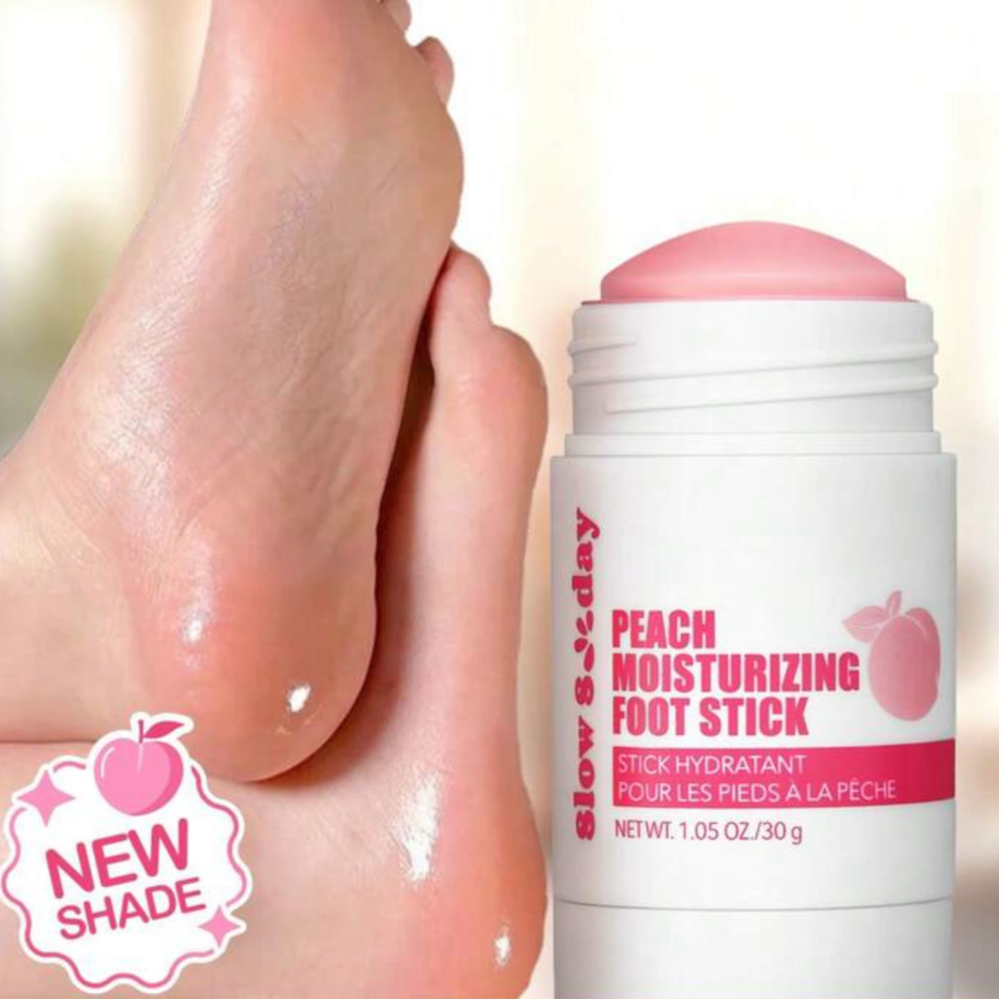 STICK HYDRATANT POUR LES PIEDS A LA PÊCHE 30 G