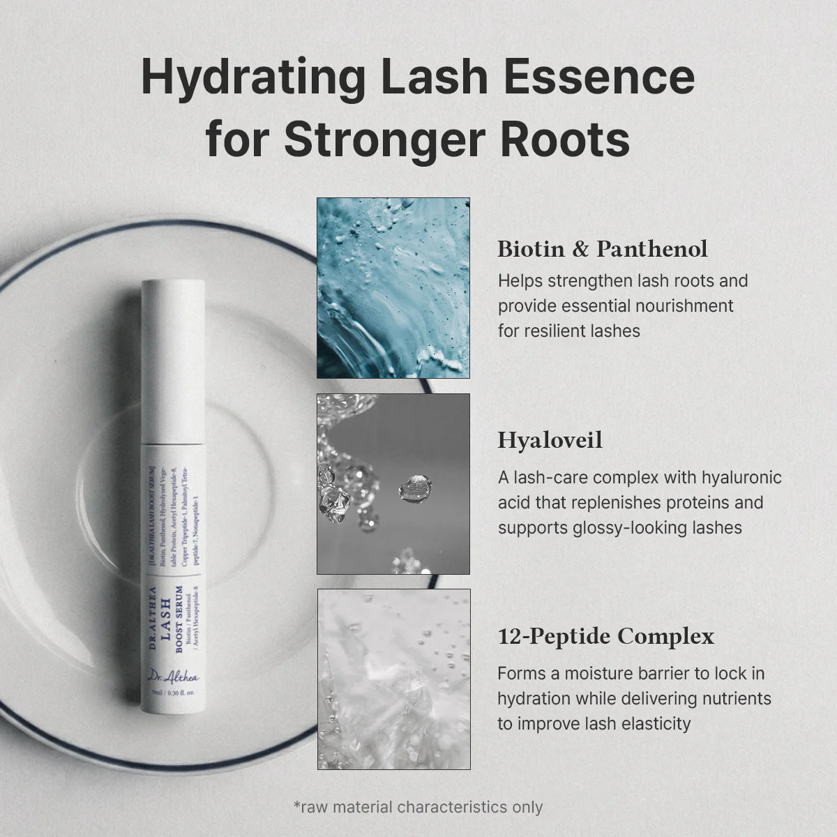 DR ALTHEA LASH BOOST SERUM PEPTIDE & BIOTIN 9ML