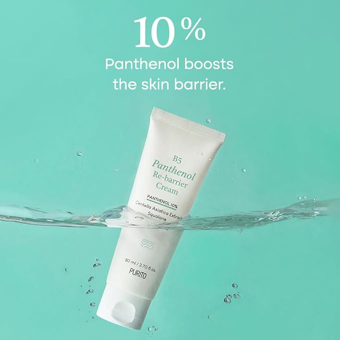 PURITO SEOUL B5 PANTHENOL RE-BARRIERE-CREME, 80 ML