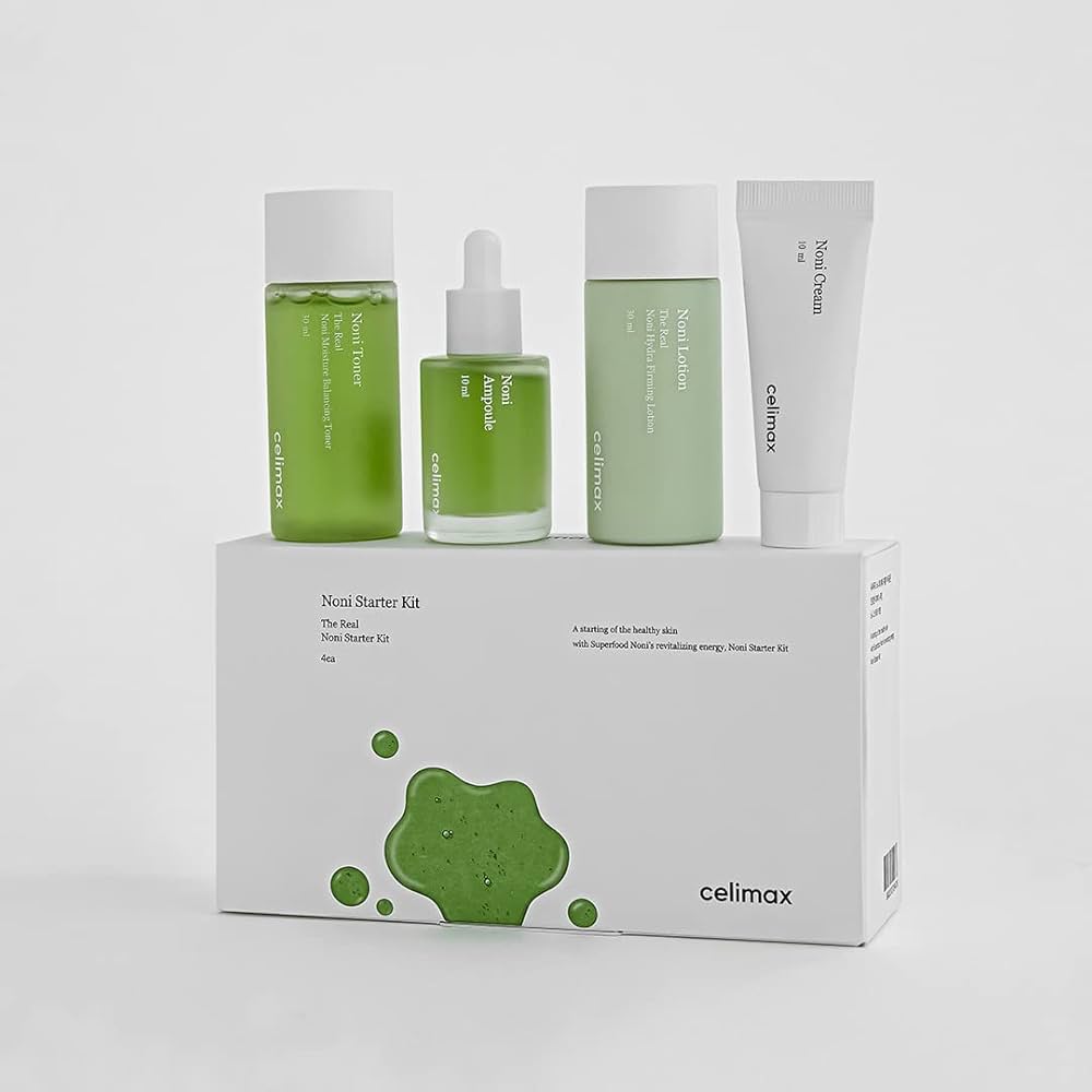 CELIMAX - NONI STARTER KIT CALMING + RADIANCE 3 PCS KIT
