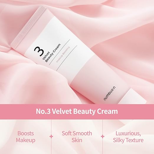 NUMBUZIN NO.3 VELVET BEAUTY CREAM 60ML (PRIMER)