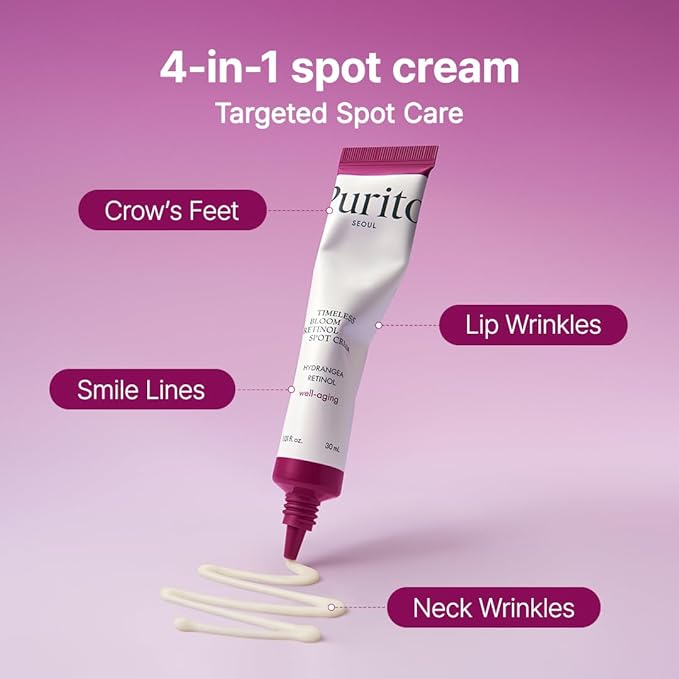 PURITO TIMELESS BLOOM RETINOL SPOT CREAM 30ML