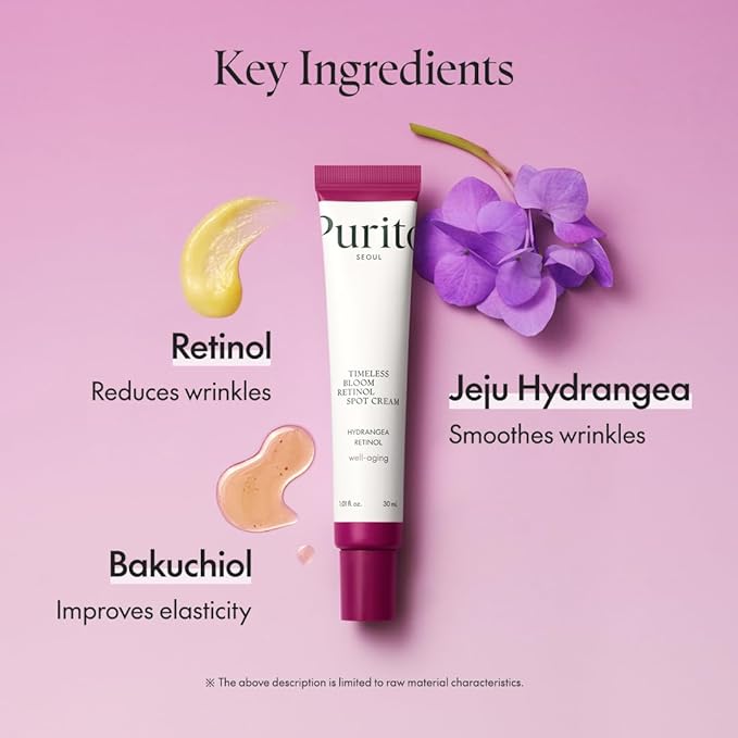 PURITO TIMELESS BLOOM RETINOL SPOT CREAM 30ML