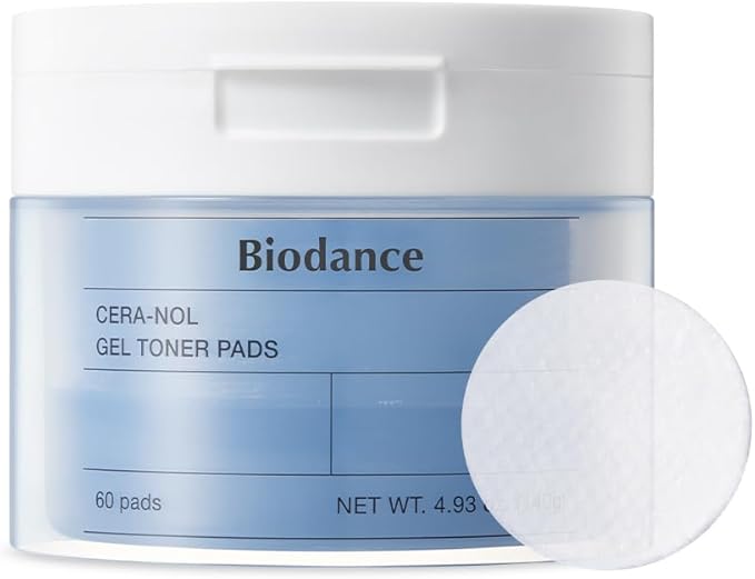 BIODANCE CERANOL GEL TONER PAD 60 SHEETS