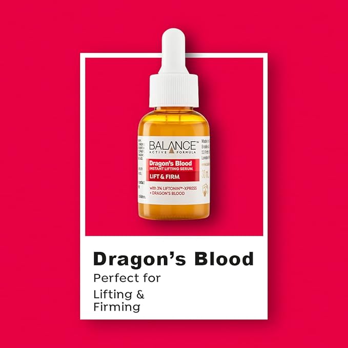 BALANCE ACTIVE FORMULA DRAGON'S BLOOD INSTANT LIFTING SERUM 30ML