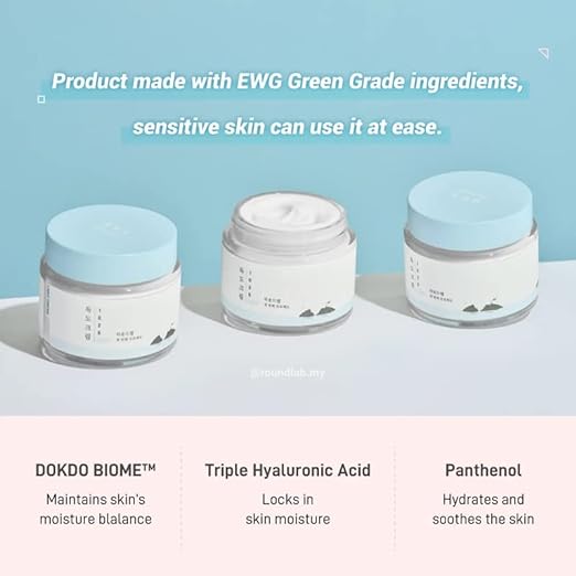 ROUND LAB 1025 DOKDO LIGHT CREAM 80 ML