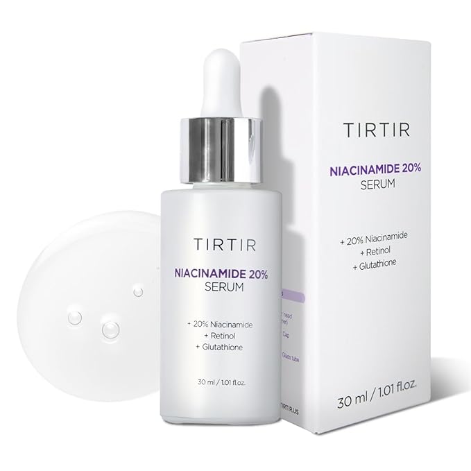 TIRTIR NIACINAMIDE 20% SERUM + RETINOL + GLUTATHIONE 30ML