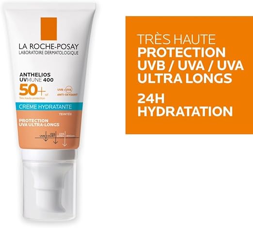 LA ROCHE POSAY ANTHELIOS UVMUNE 400 CRÈME SOLAIRE PEAU SENSIBLE TEINTÉE SPF50+ 50ML