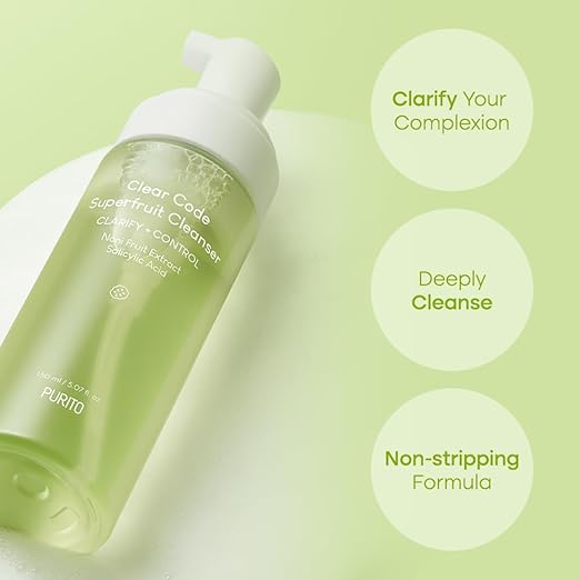 PURITO SEOUL CLEAR CODE SUPERFRUIT CLEANSER 150ML