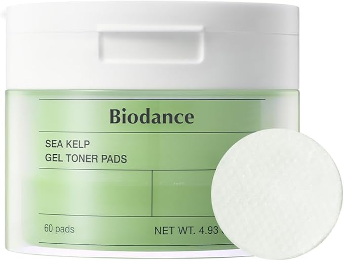 BIODANCE SEA KELP GEL TONER PAD 60 SHEETS