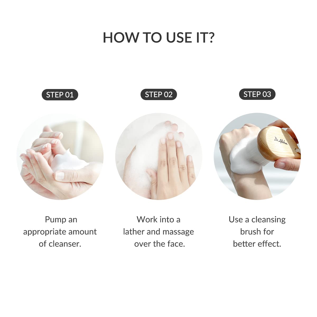 DR.ALTHEA AMINO ACID GENTLE BUBBLE CLEANSER 140ML