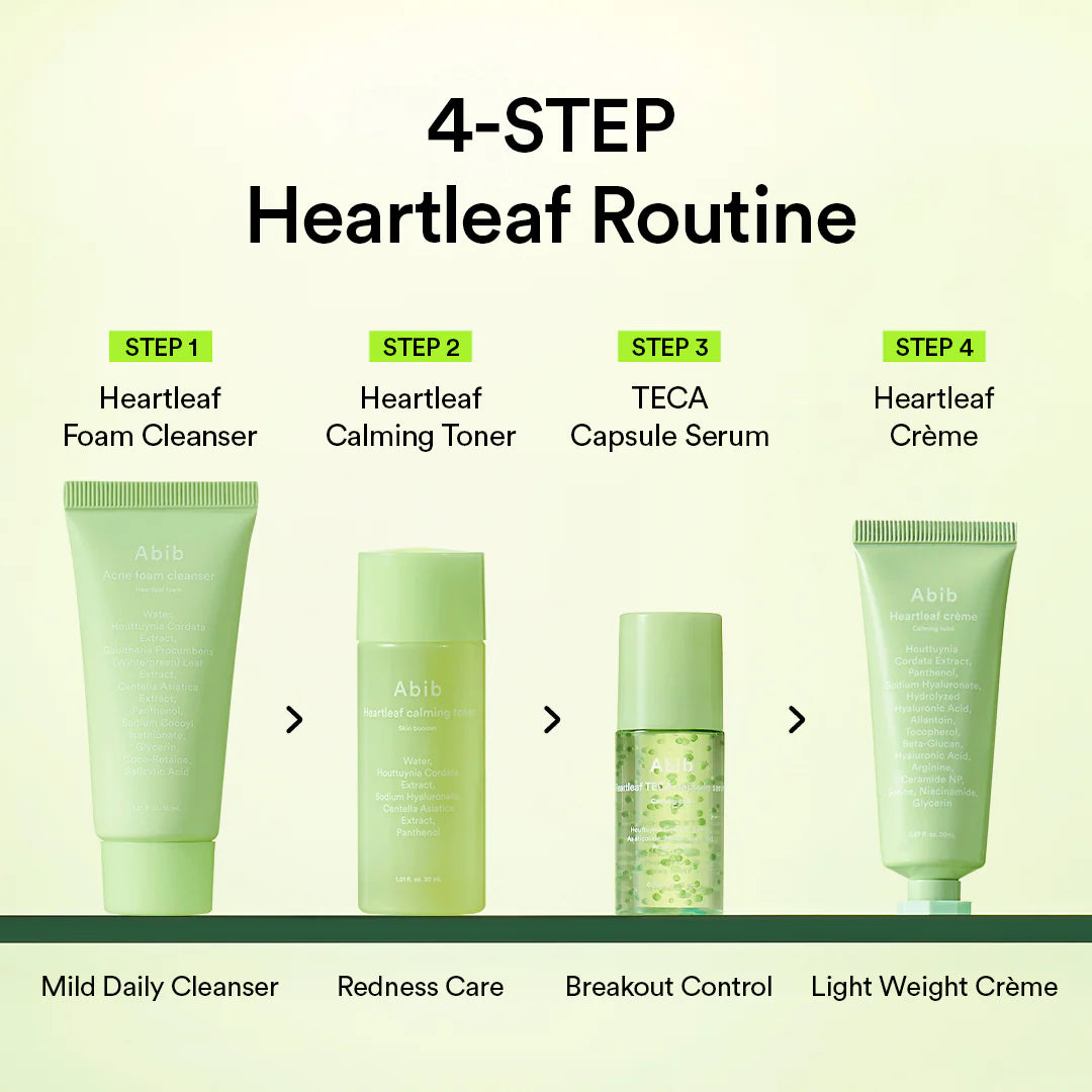 ABIB HEARTLEAF TRIAL KIT (95 ML TOTAL)