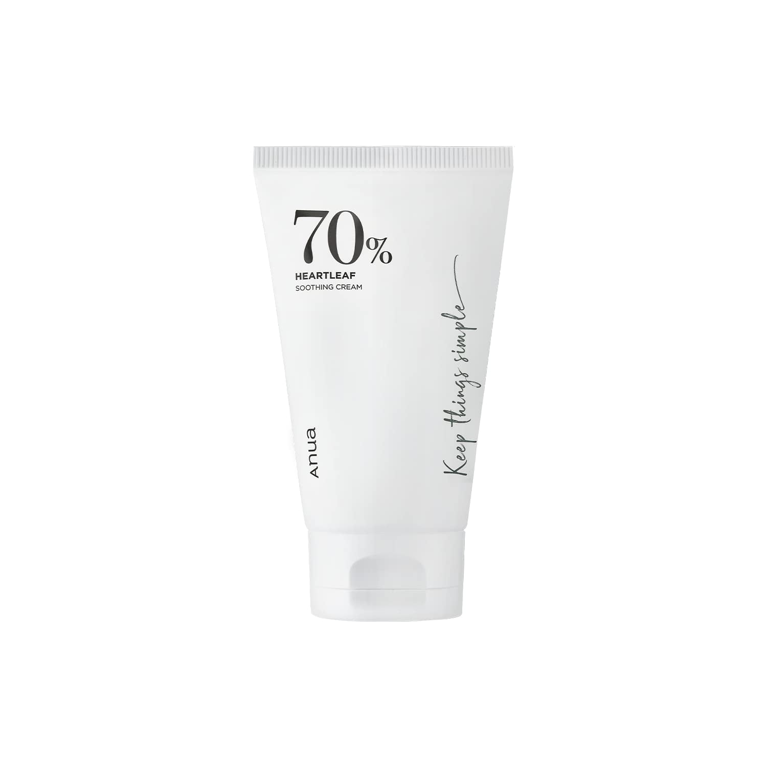 ANUA HEARTLEAF 70% SOOTHING CREAM POUR LES PEAUX SENSIBLES ET ACNÉIQUES 100Ml